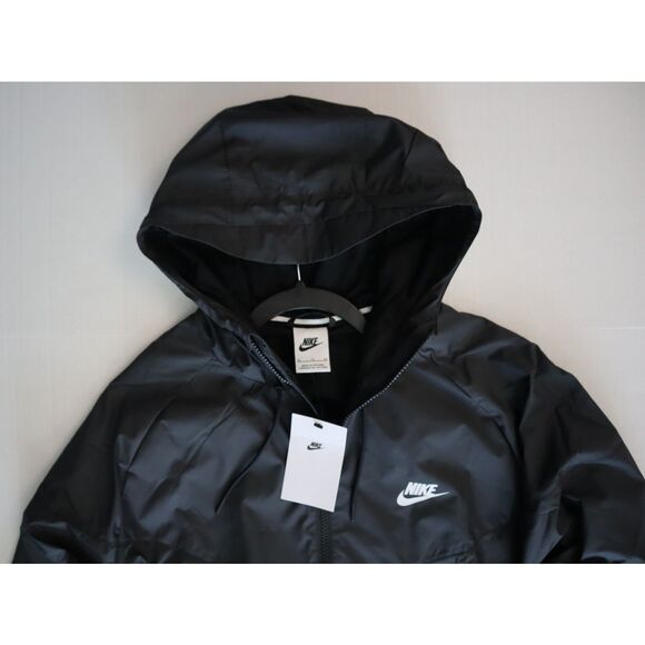 Nike 727324-010 Men's Sz XL Black Windrunner Hooded Mesh Lined Track Jacket - Picture 7 of 12